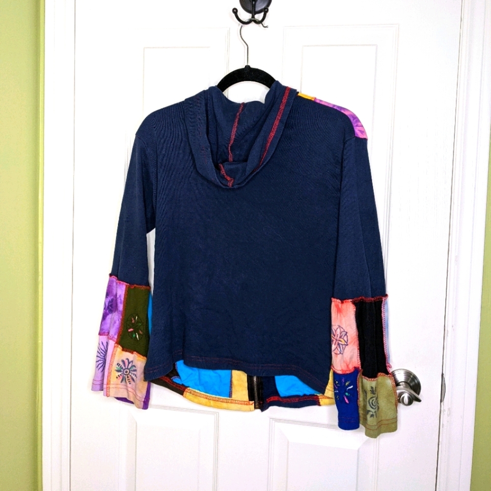 Handmade Patchwork Sweater - Picture 4 of 4